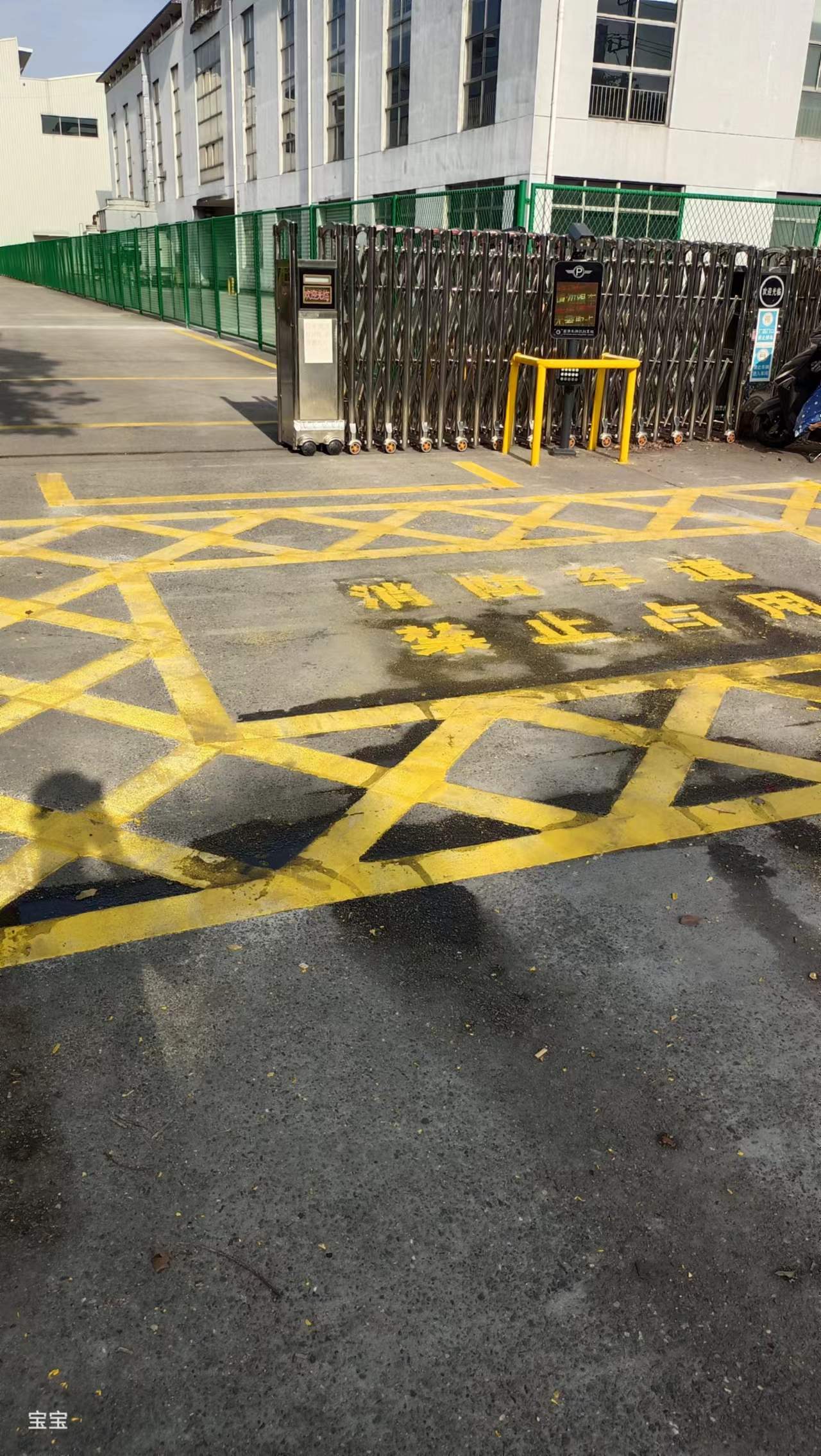 黄梅马路划线